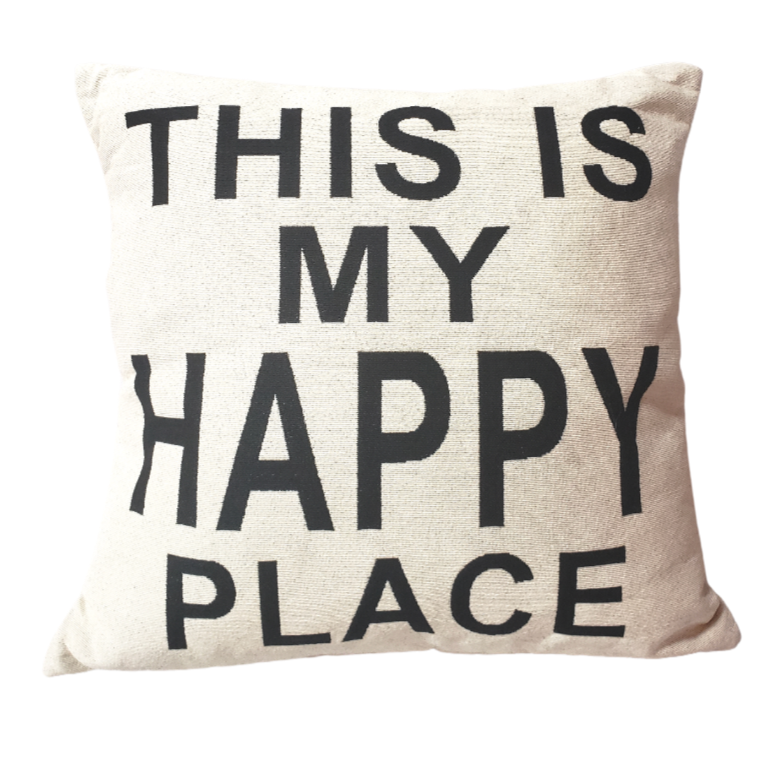 This Is My Happy Place Pillow