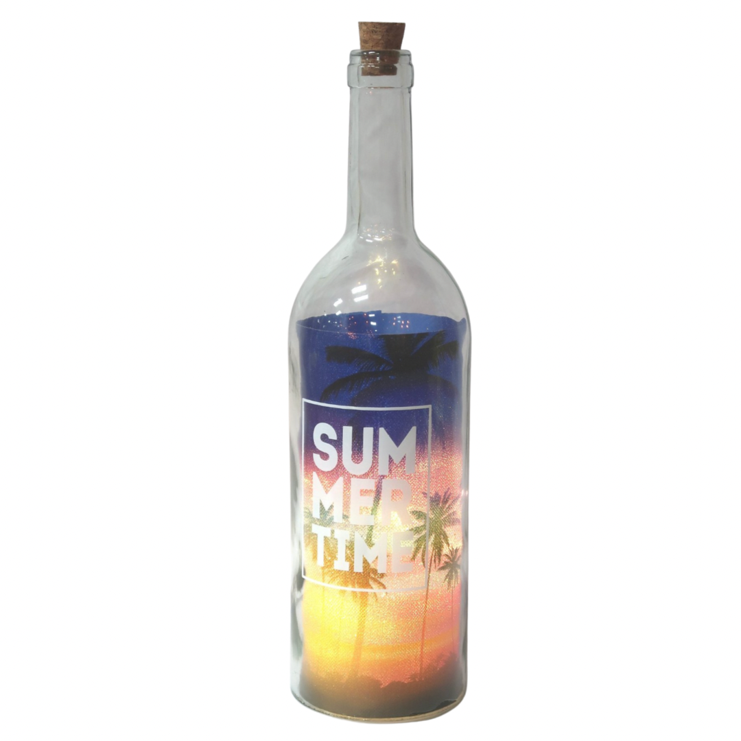 LED Bottle - Summertime - Imperial Gifts And Decor