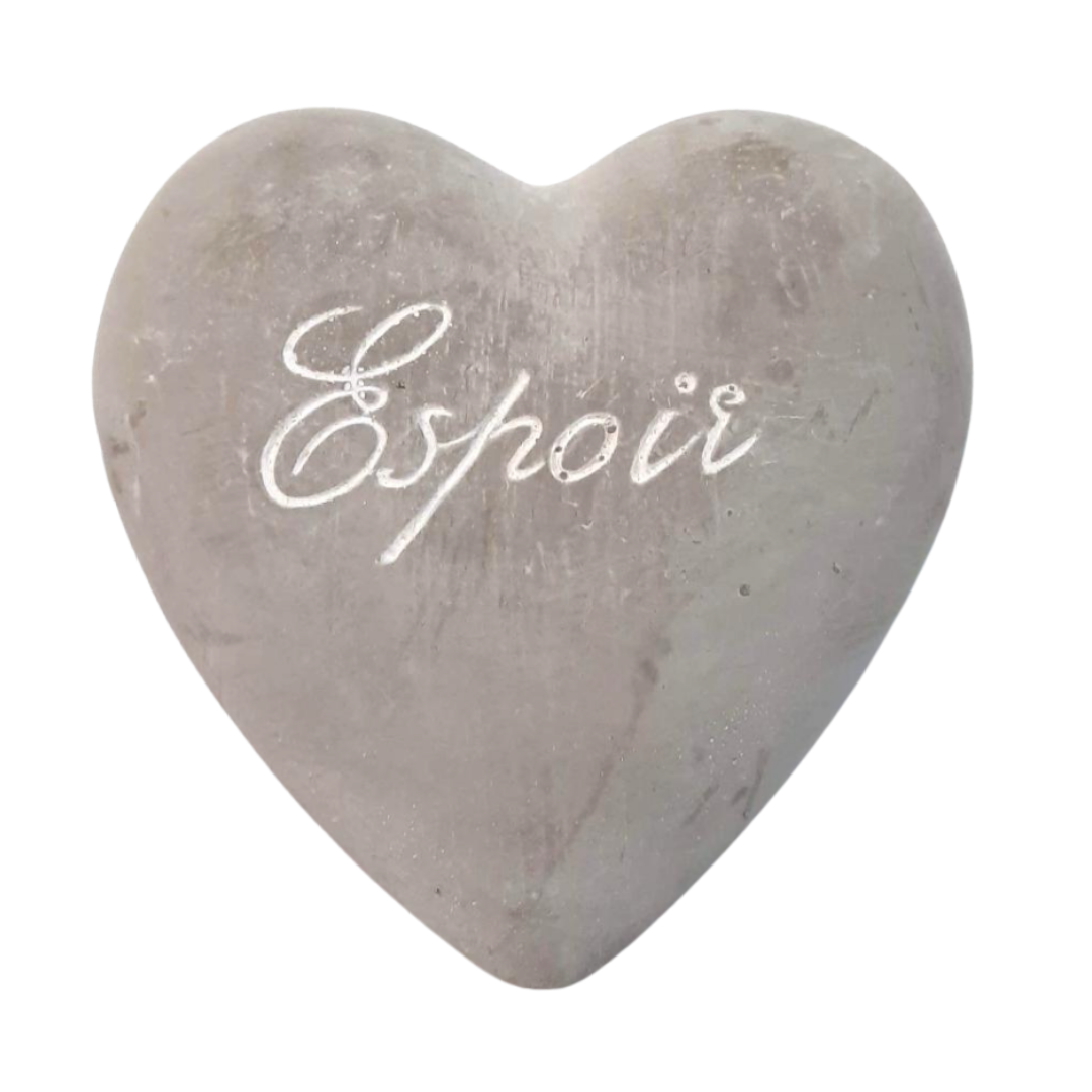 Espoir Heart Decor Stone - Imperial Gifts And Decor™