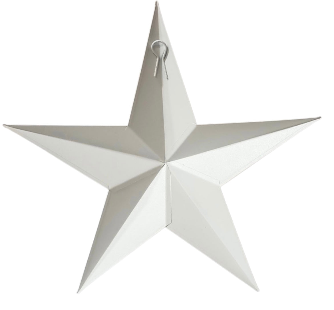 11" Metal Stars - Available in 4 Assorted Colours