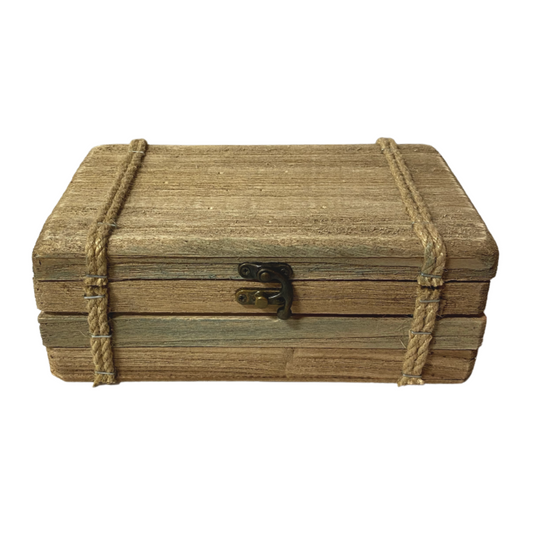 Wood Box With Rope