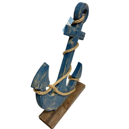 Navy Blue Harbour Anchor
