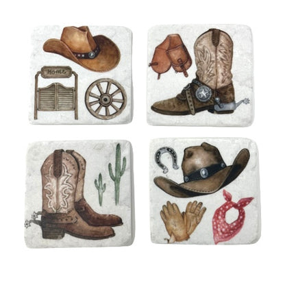 Cowboy Coaster Set