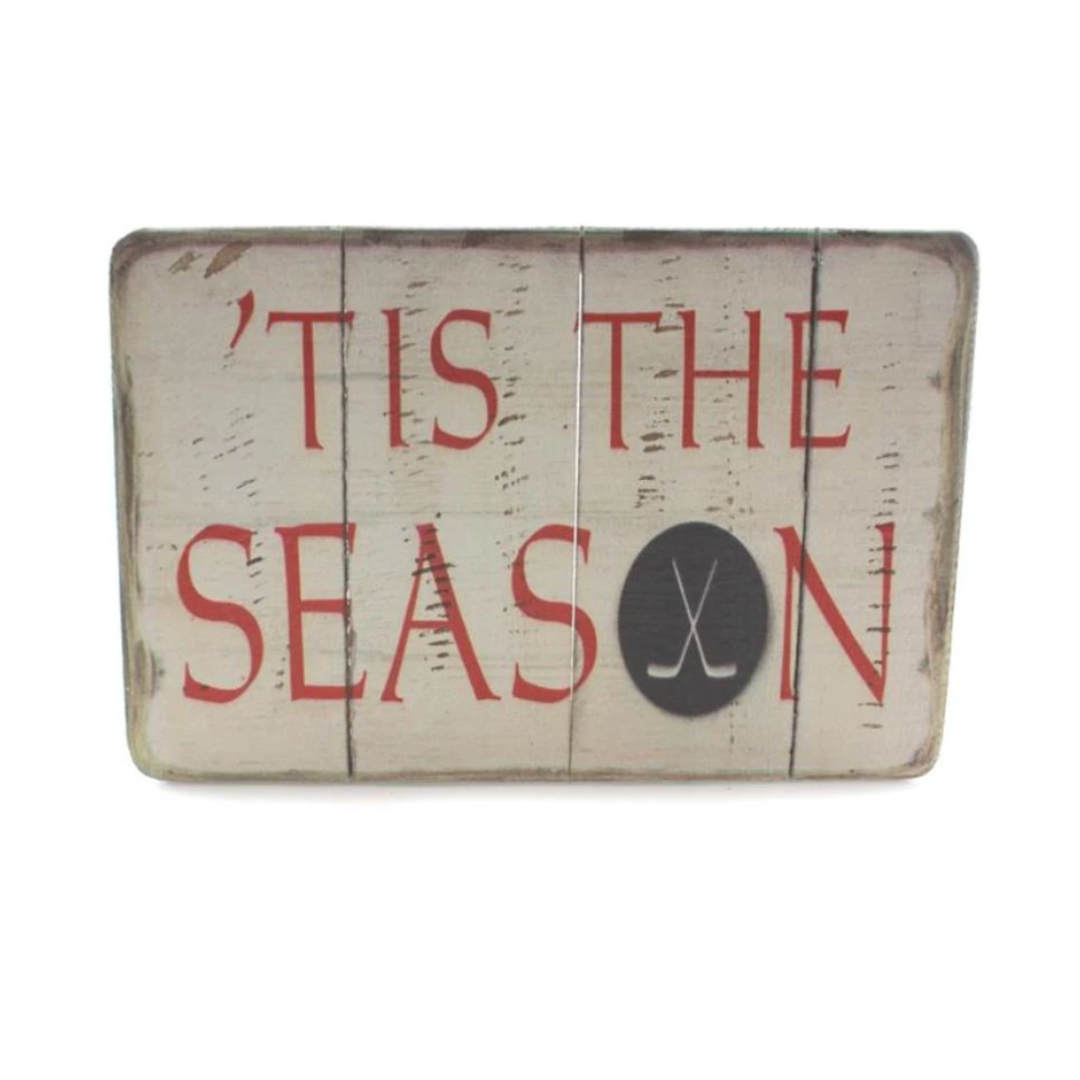 Tis The Season Box Sign