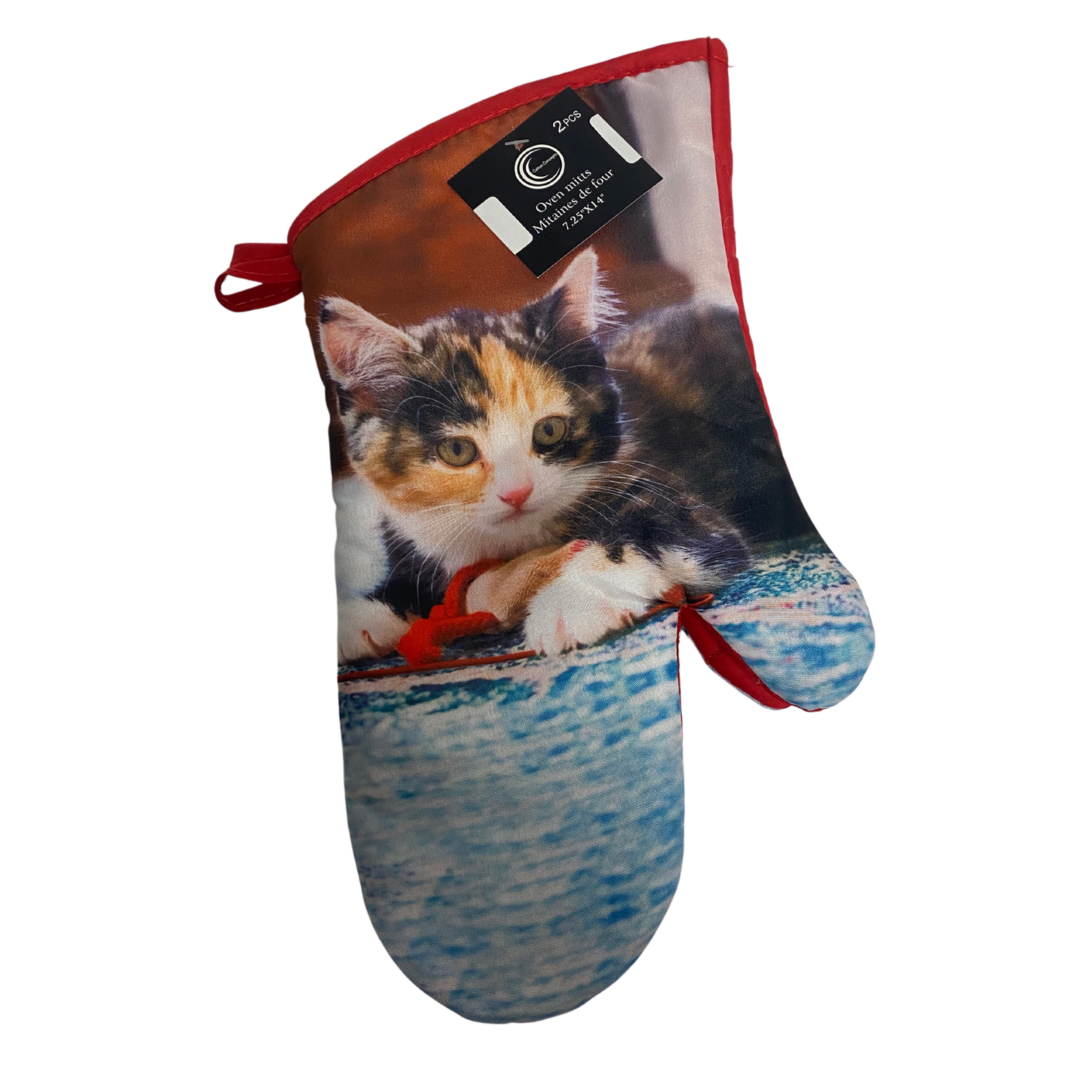 Cat & Dog Oven Mits - Available In 2 Styles