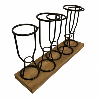 5 Bottle Table Wine Rack