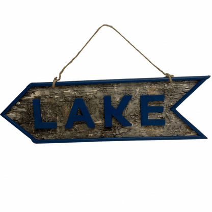 Bark Lake Wall Sign