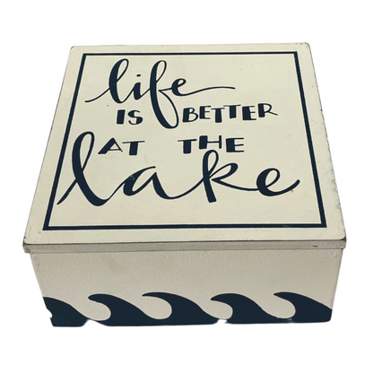 Life Is Better At The Lake Box