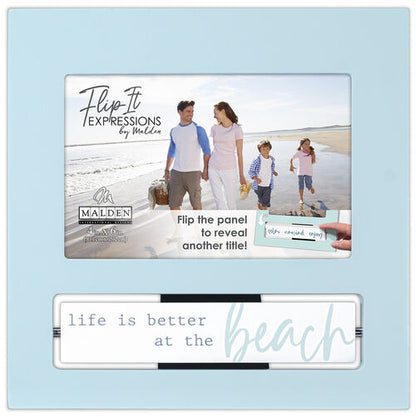 Beach Flip Photo Frame