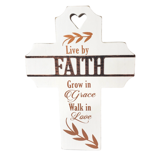 Live By Faith Cross