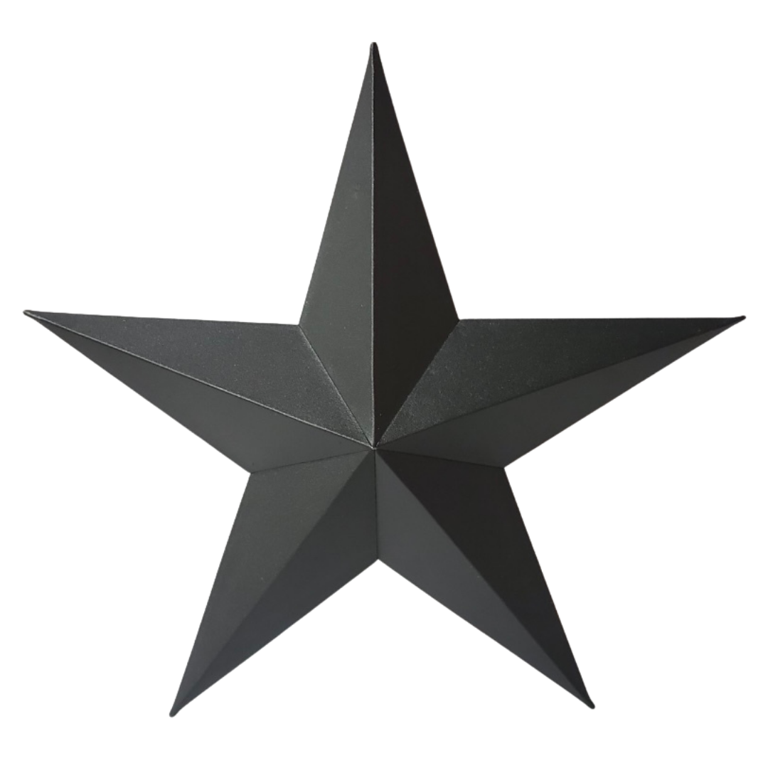 11" Metal Stars - Available in 4 Assorted Colours