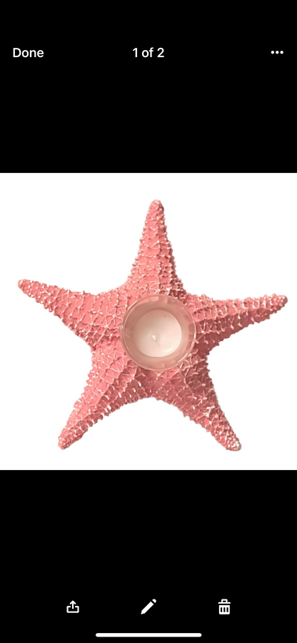 Starfish Candle Holders - Available in 2 Colours - Imperial Gifts And Decor™