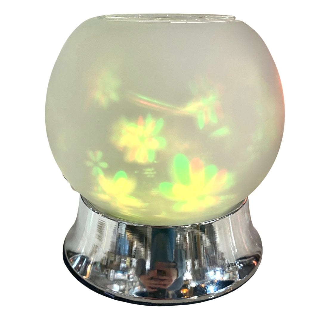 Switch Glass Table Lamp With Scented Oil Holder