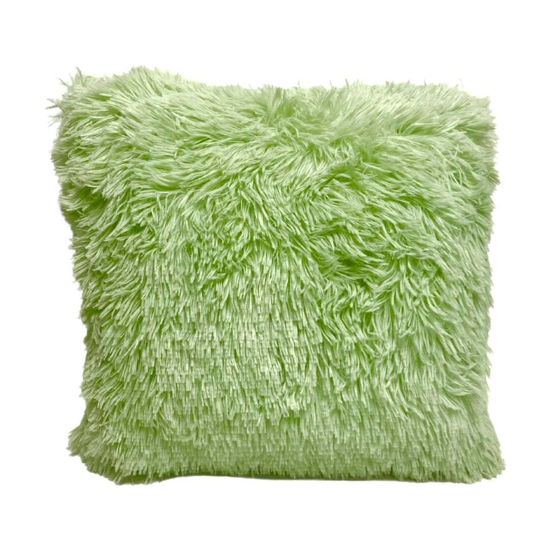 Green Premium Plush Decorative Cushion