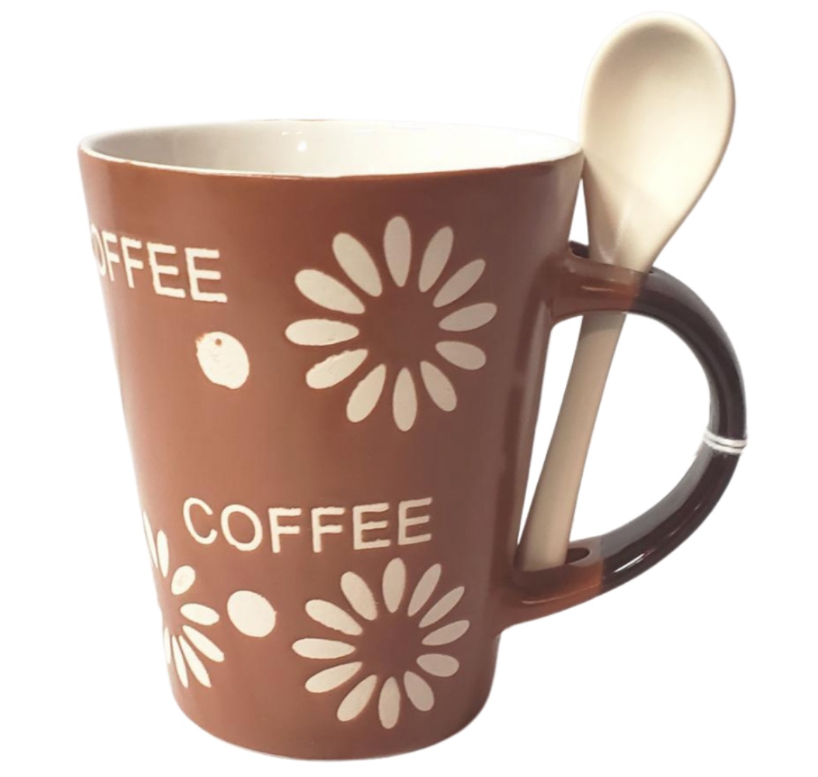 Coffee Mugs With Spoons - Available in 2 Styles