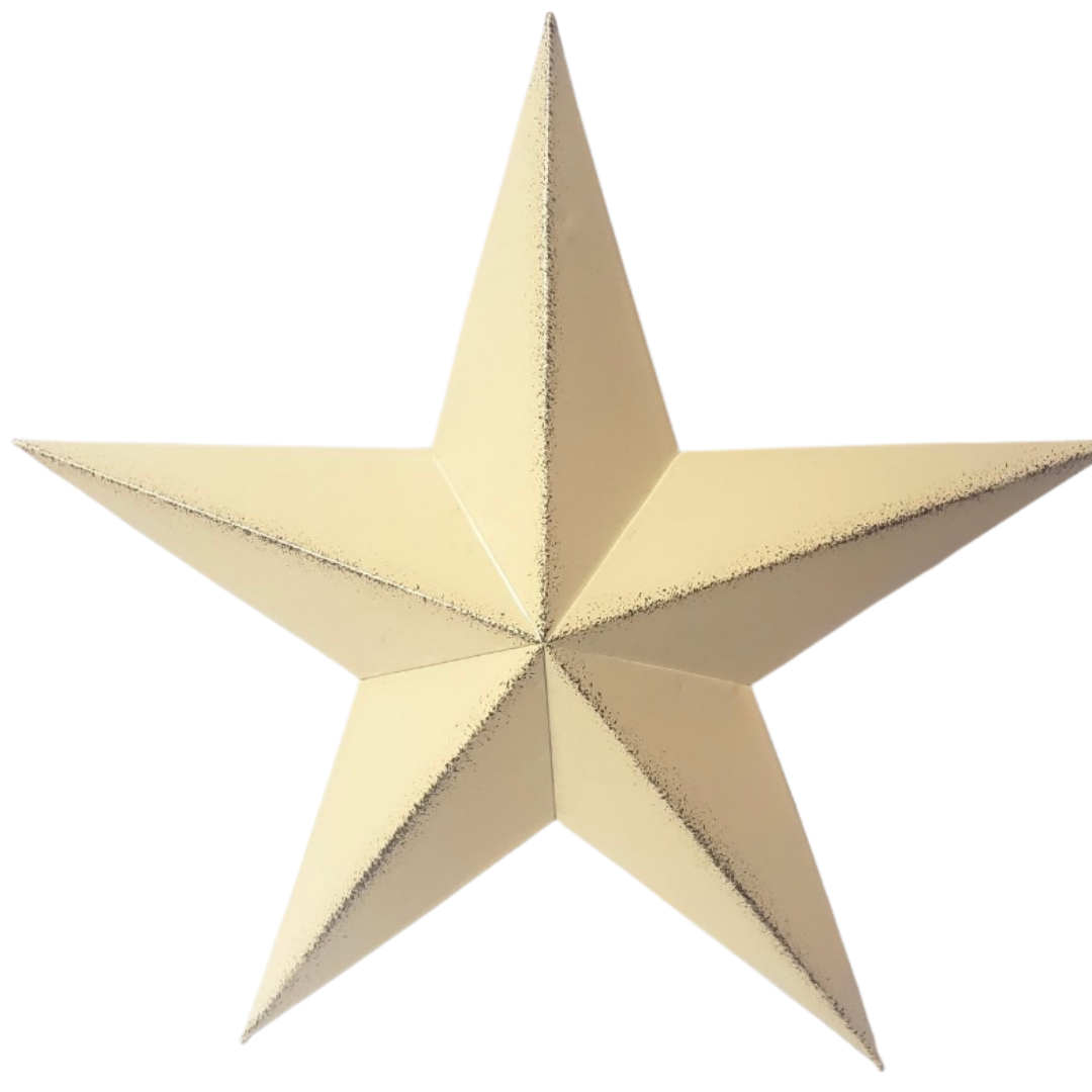 24" Metal Stars - Available in 3 Assorted Colours