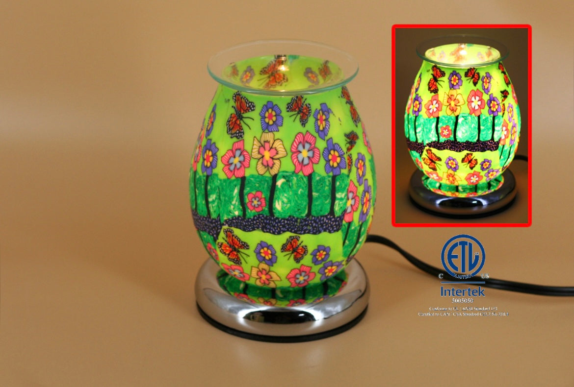 Spring Garden Eggshell Touch Sensor Table Lamp