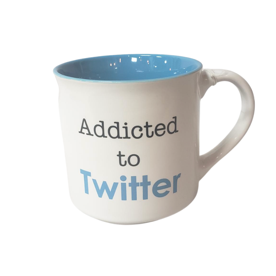 Addicted To Twitter Mug