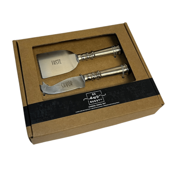 Set Of 3 Cheese Knives Server