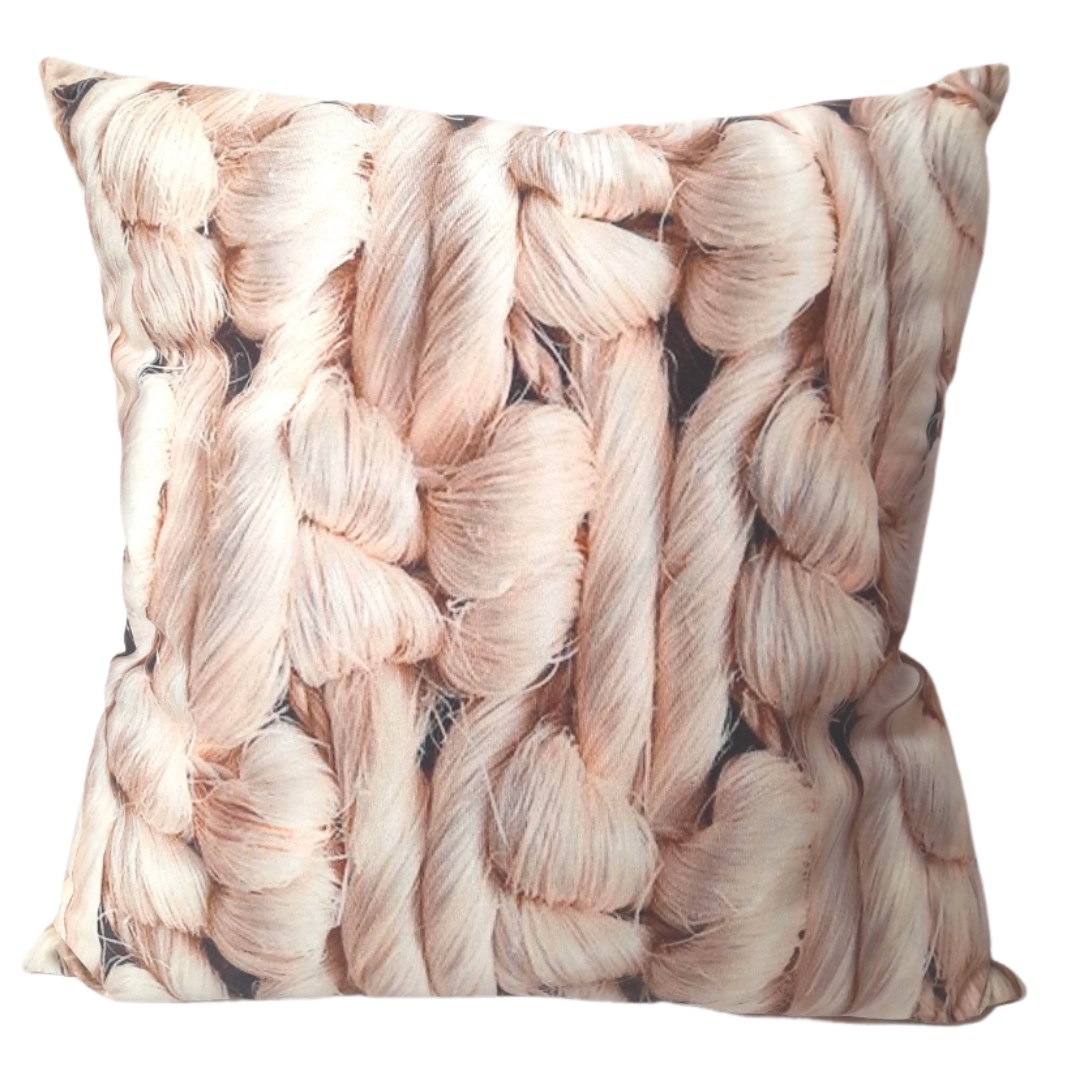 Cord Knots Cushion - Imperial Gifts And Decor