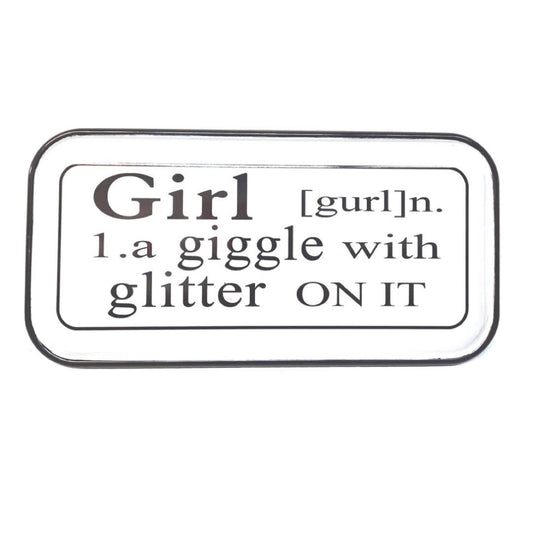 Girl Metal Sign