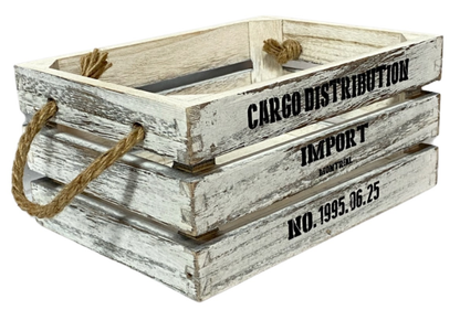 Antique White Boxes - Available in 3 Sizes