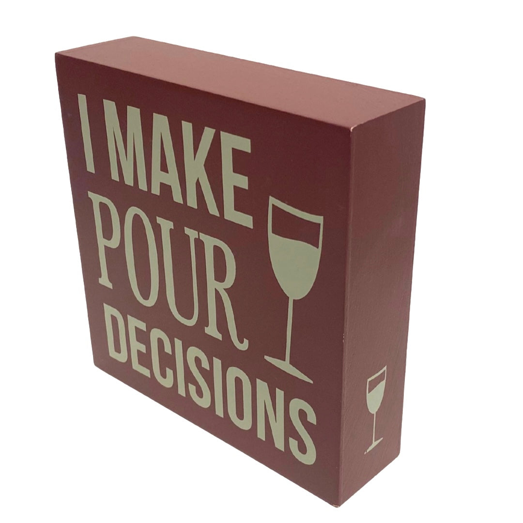 wooden blocks gifts for wine lovers