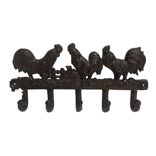 Cast Iron Rooster Wall Hook
