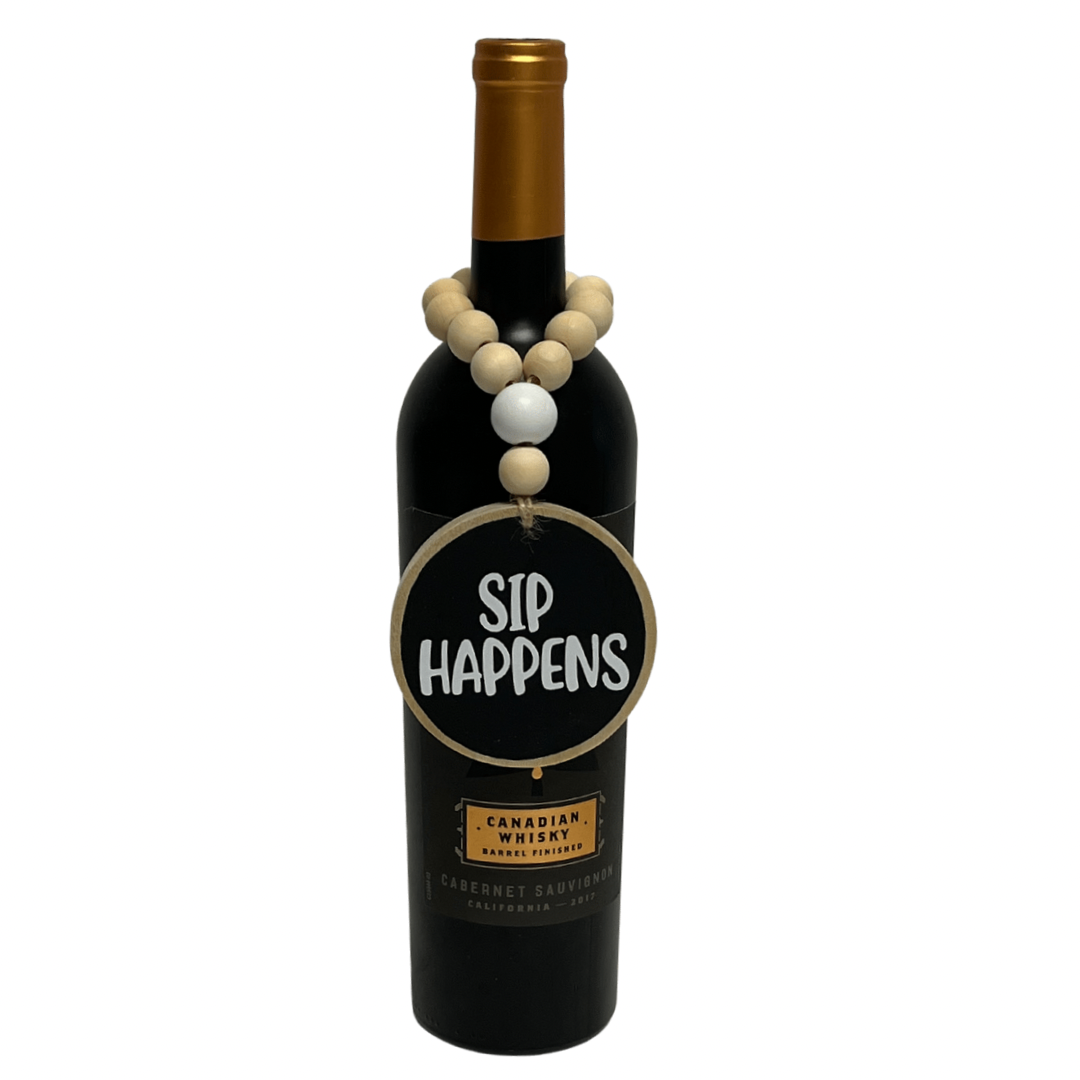 Sip Happens Wine Tag