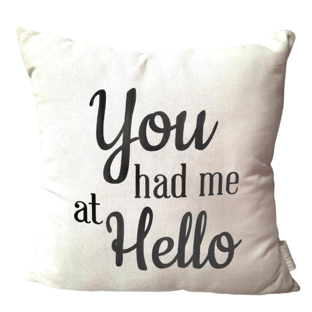 You Had Me At Hello - Pillow - Imperial Gifts And Decor