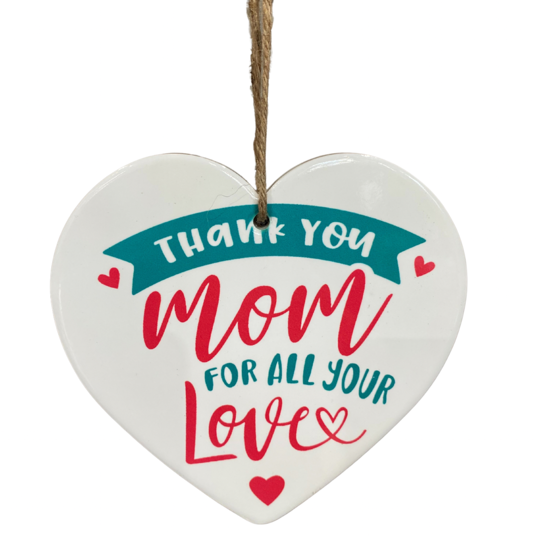ceramic heart gift for moms